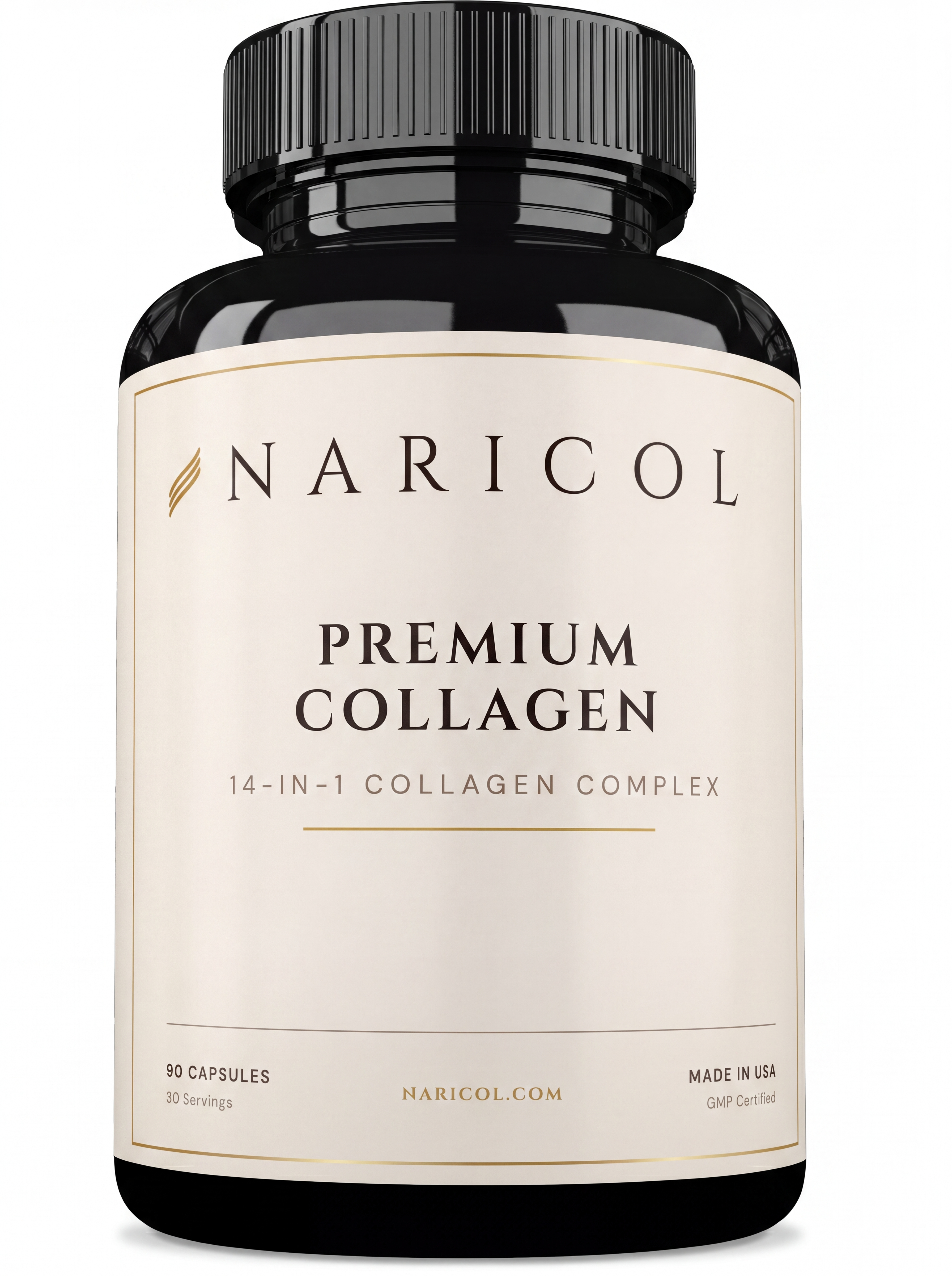 NARICOL Collagen Complex — 14-in-1, 90 capsules