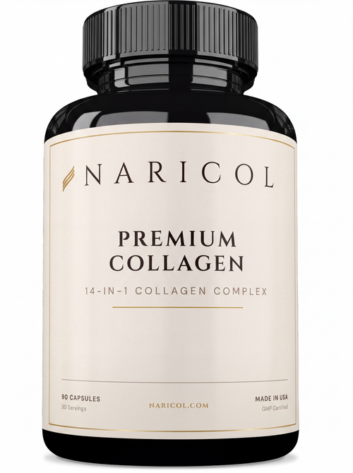NARICOL Collagen Complex — 14-in-1, 90 capsules